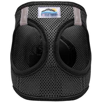 Black Choke-Free Harness